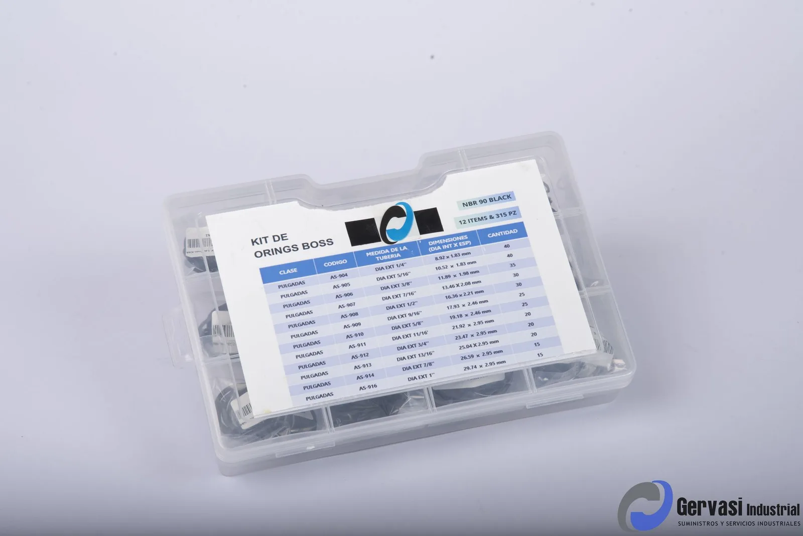 KIT O-RING MILIMÉTRICO
