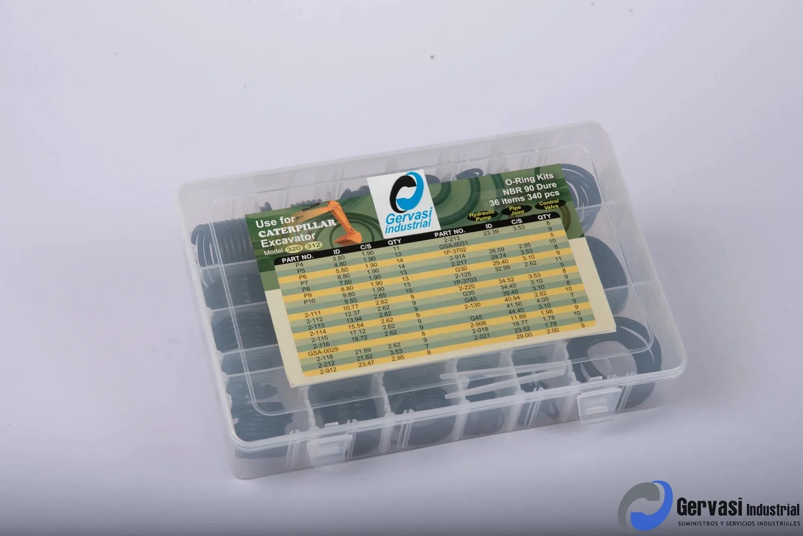 KIT O-RING USE FOR CATERPILLAR NBR 90