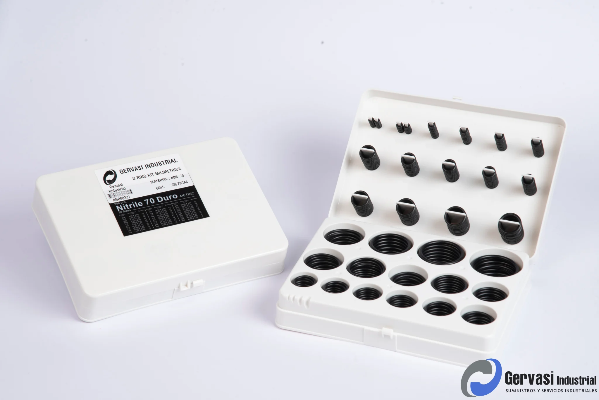 Kit O-Ring Nitrilo 70° Shore milimetrico