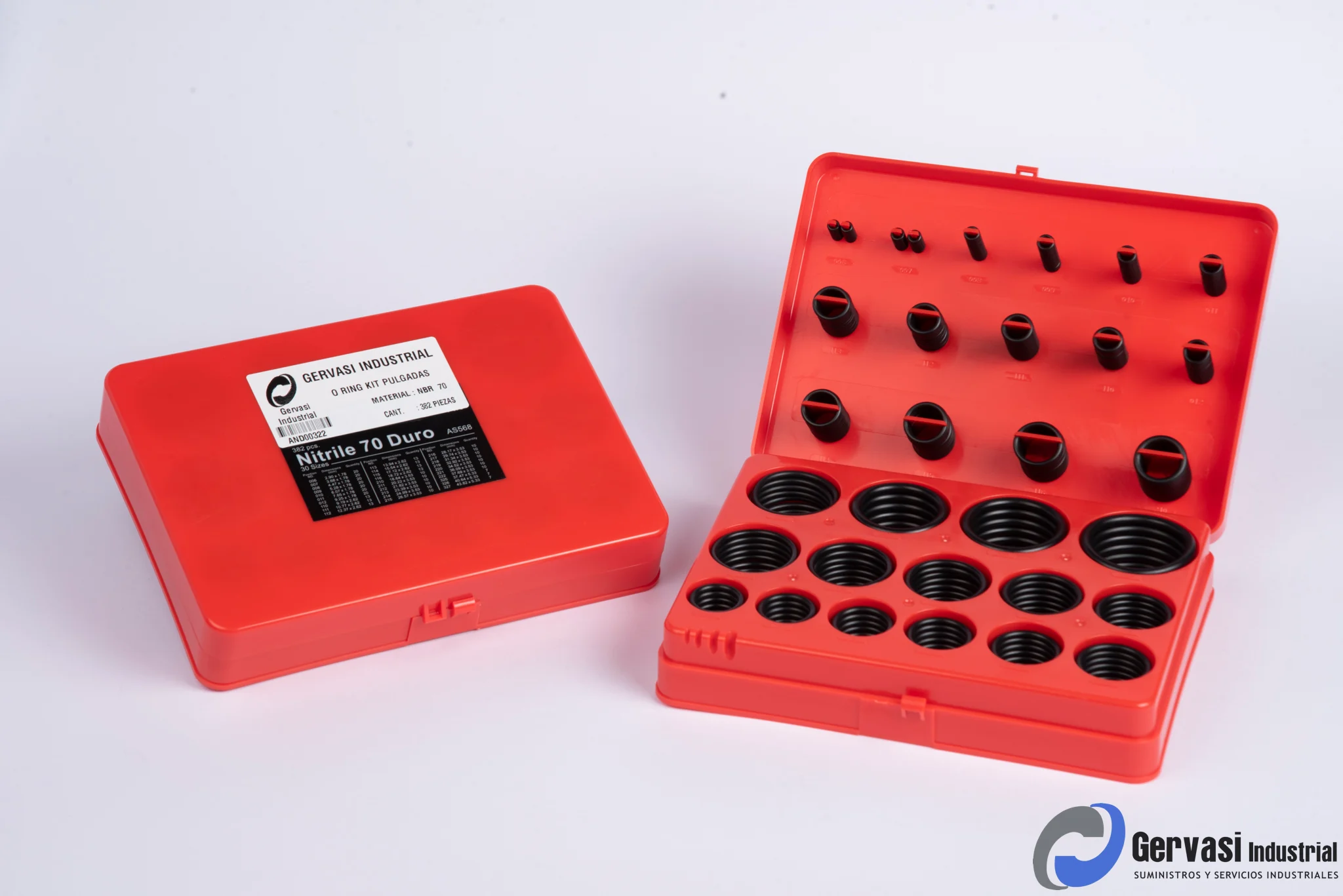 Kit O-Ring Nitrilo 70° Shore pulgadas