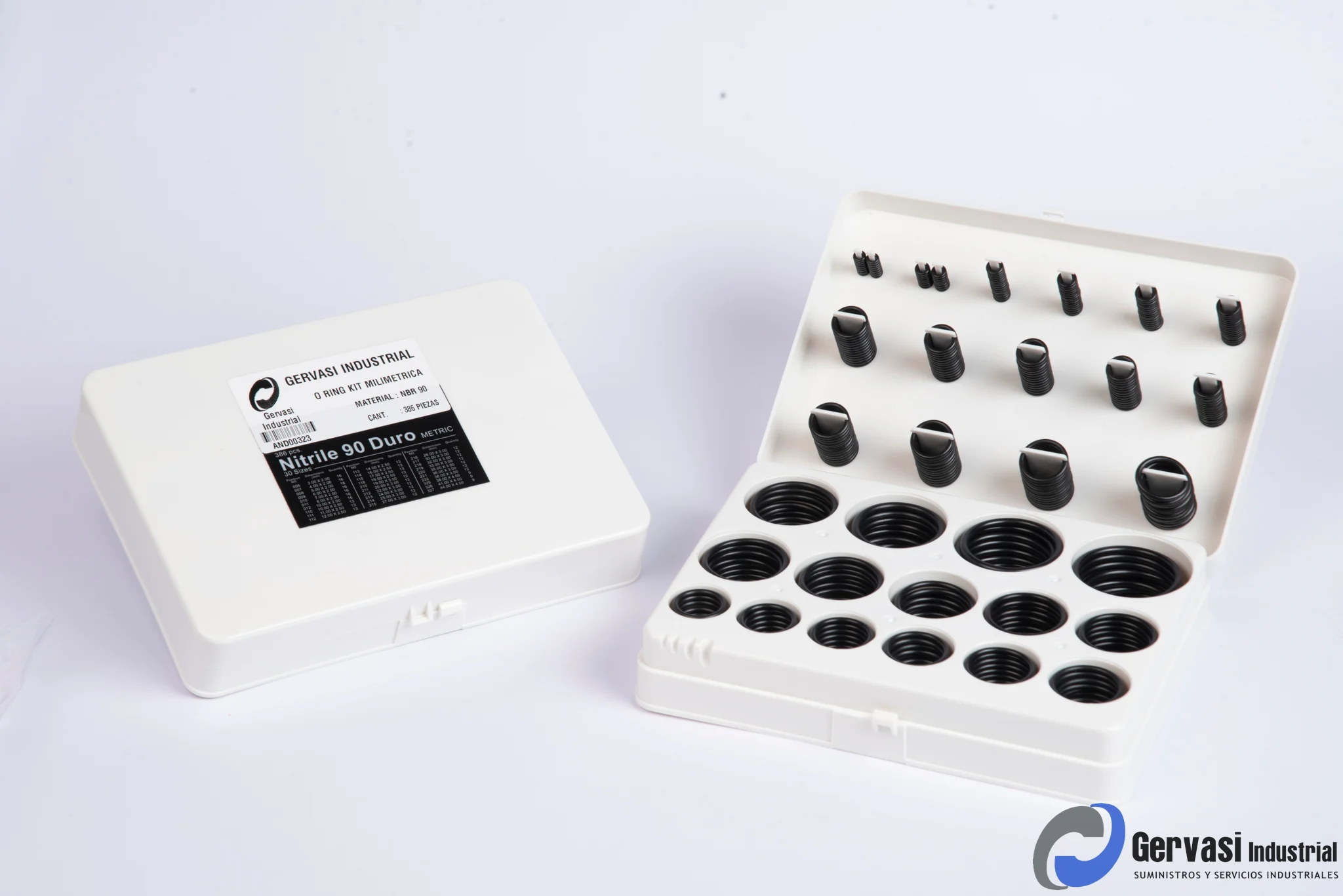 Kit O-Ring Nitrilo 90° Shore milimetrico