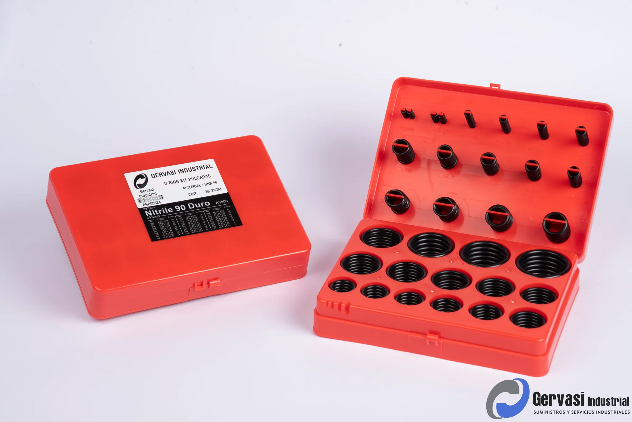 Kit O-Ring Nitrilo 90° Shore pulgadas