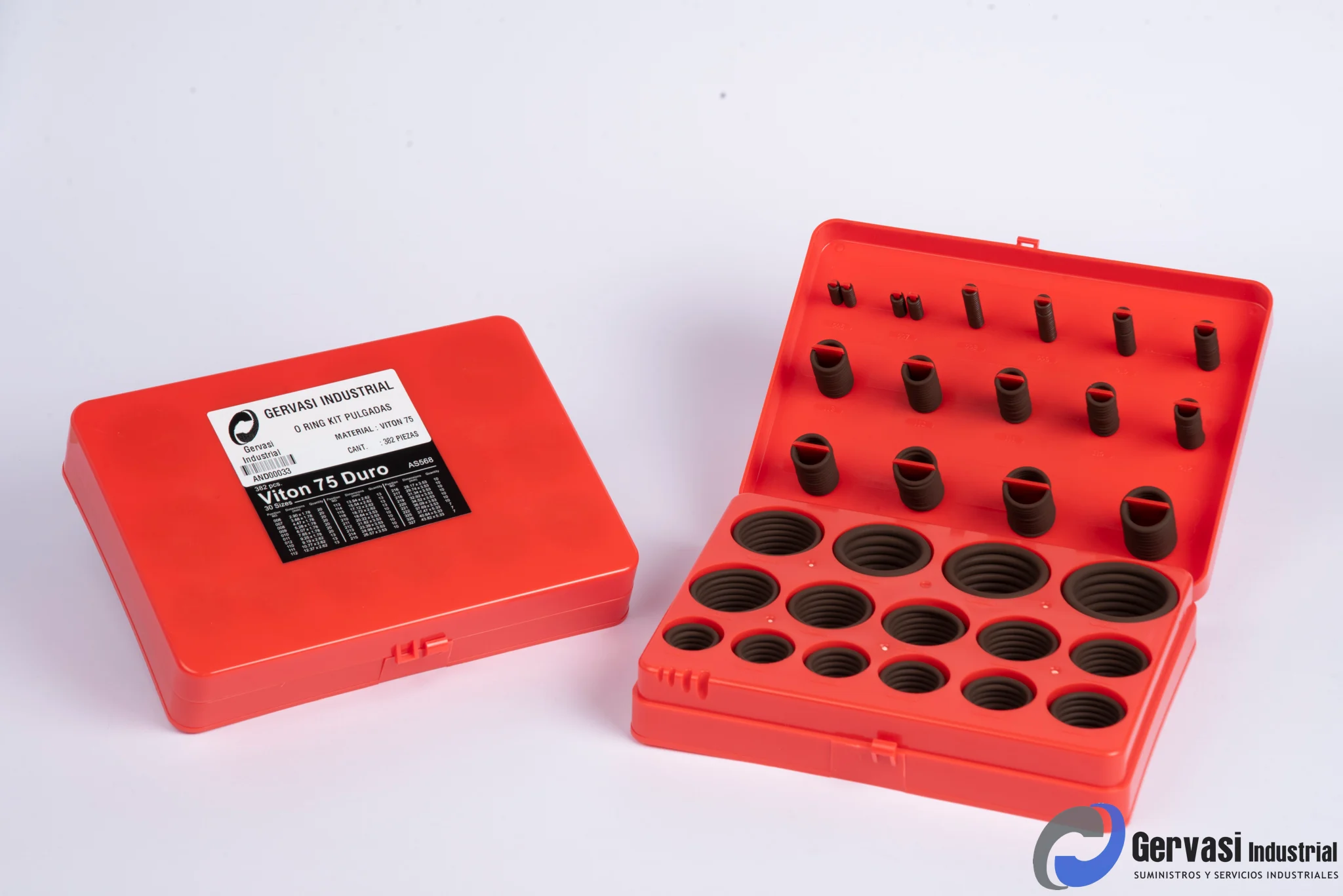 Kit O-Ring Viton 75° Shore pulgadas